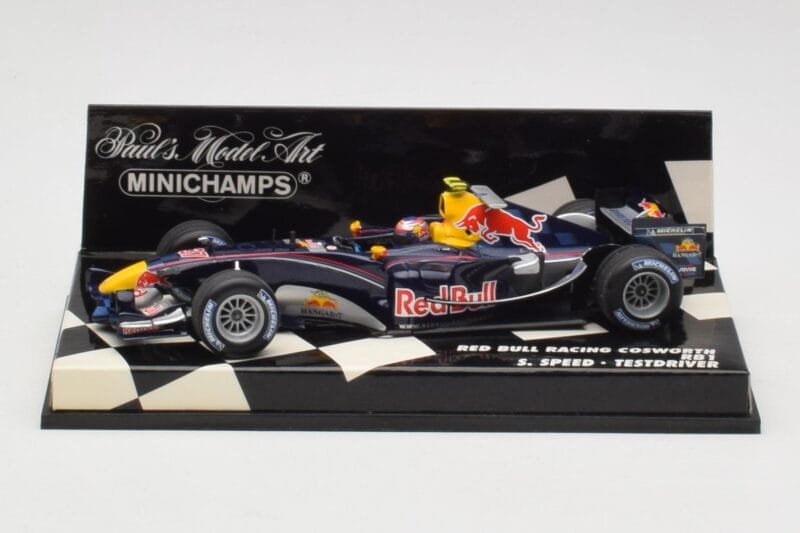 Red Bull RB1 Cosworth S. Speed Test Car 2005 Minichamps 1:43 400050137 Métal