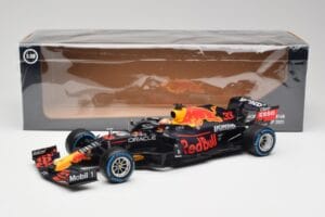 Red Bull Racing Honda RB16B #33 M. Verstappen Turkish GP 2nd Place 2021 Minichamps 1:18 110211633 Métal — image 7 sur 7