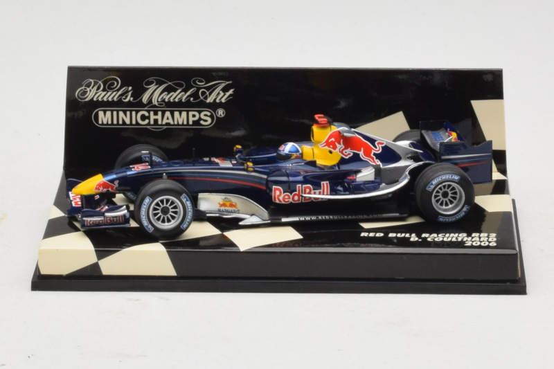 Red Bull Racing RB2 #14 D. Coulthard F1 2006 Minichamps 1:43 400060014 Métal