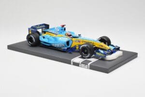 Renault F1 Team R25 #5 F. Alonso 3rd Place Brazil GP 2005 World Champion Minichamps 1:18 117051705 Métal — image 4 sur 7