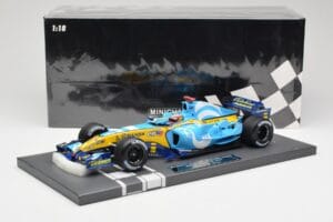 Renault F1 Team R25 #5 F. Alonso Winner French GP 2005 Minichamps 1:18 117051005 Métal — image 7 sur 7