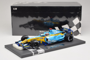 Renault R25 #5 F. Alonso 2ème Place GP de Belgique 2005 Minichamps 1:18 117051605 Métal — image 7 sur 7