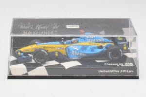 Renault R25 F. Alonso F1 World Champion Showcar 2005 Minichamps 1:43 400050075 Métal — image 4 sur 5