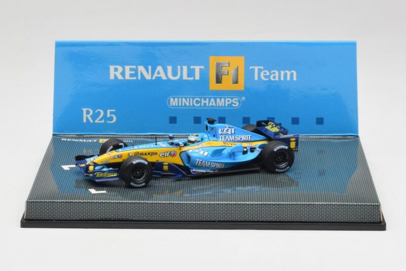 Renault R25 #2 G. Fisichella F1 2005 Minichamps 1:43 403050006 Métal