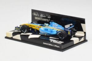 Renault R26 G. Fisichella Showcar F1 2006 Minichamps 1:43 400060072 Métal — image 2 sur 5