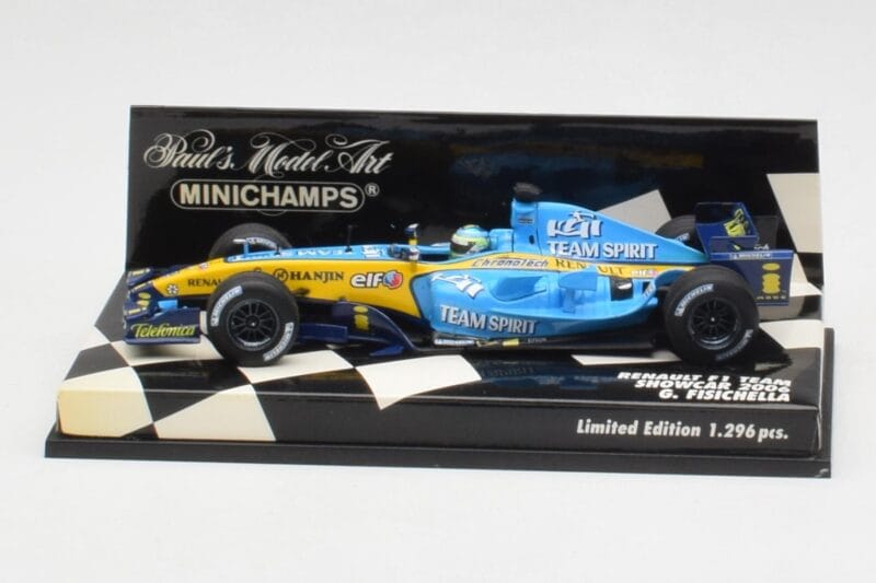 Renault R26 G. Fisichella Showcar F1 2006 Minichamps 1:43 400060072 Métal
