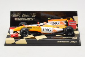 Renault R29 #8 N. Piquet Jr. Showcar F1 2009 Minichamps 1:43 400090078 Métal
