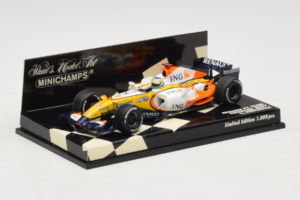 Renault R27 #3 G. Fisichella Renault F1 Team Showcar 2007 Minichamps 1:43 400070073 Métal — image 2 sur 5