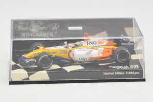 Renault R27 #3 G. Fisichella Renault F1 Team Showcar 2007 Minichamps 1:43 400070073 Métal — image 4 sur 5