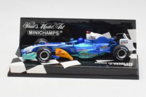 Sauber C24 J. Villeneuve F1 2005 Minichamps 1:43 400050011 Métal