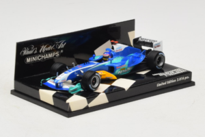 Sauber C24 Petronas #11 J. Villeneuve Sauber Petronas F1 Team Showcar 2005 Minichamps 1:43 400050081 Métal — image 2 sur 5