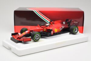 Scuderia Ferrari SF21 #16 C. Leclerc Emilia Romagna GP 2021 BBR 1:18 BBR211816 Métal — image 7 sur 7