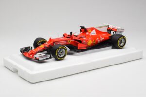 Scuderia Ferrari SF70H #5 S. Vettel Winner Australian GP 2017 End of Race BBR 1:18 BBR181705-E Métal