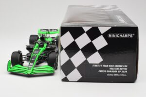 Stake F1 Team Kick Sauber C44 #77 V. Bottas Emilia Romagna GP 2024 Minichamps 1:18 147240177 Métal — image 6 sur 7