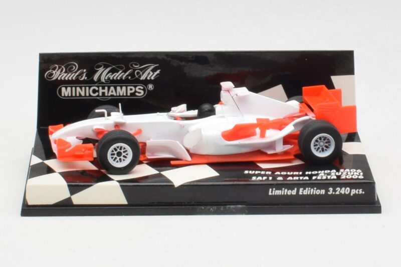 Super Aguri SA06 A. Suzuki F1 2006 Minichamps 1:43 400060224 Métal