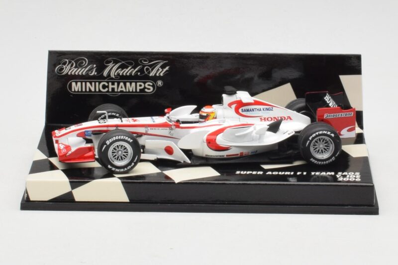 Super Aguri SA05 #23 Y. Ide F1 2006 Minichamps 1:43 400060023 Métal