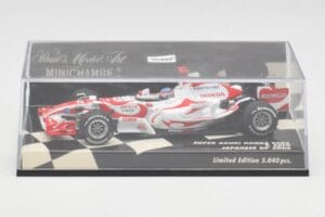 Super Aguri Honda SA06 #22 T. Sato Japanese GP 2006 Minichamps 1:43 400060122 Métal — image 5 sur 5