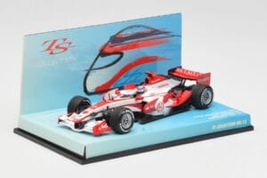 Super Aguri Honda SA07 #22 T. Sato Race Car 2007 Minichamps 1:43 518074322 Métal — image 2 sur 5