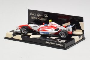 Toyota TF104 Panasonic Racing #0 R. Zonta 3rd Driver 2004 Minichamps 1:43 400040038 Métal — image 3 sur 5