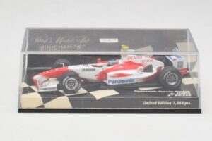 Toyota TF104 Panasonic Racing #0 R. Zonta 3rd Driver 2004 Minichamps 1:43 400040038 Métal — image 5 sur 5