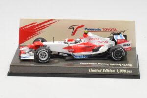 Toyota TF108 Showcar J. Trulli 2008 Minichamps 1:43 AM601297 Métal