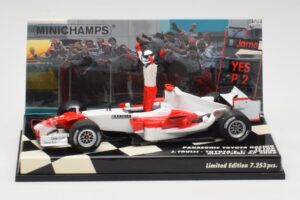 Toyota TF105 #16 J. Trulli Malaysia GP Podium 2005 Minichamps 1:43 400050116 Métal