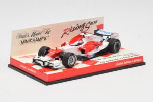 Toyota TF107 #12 J. Trulli F1 2007 Minichamps 1:43 403080081 Métal — image 2 sur 5