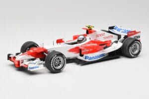 Toyota TF107 #12 J. Trulli F1 Launch Livery 2007 Minichamps 1:18 AM601321 Métal