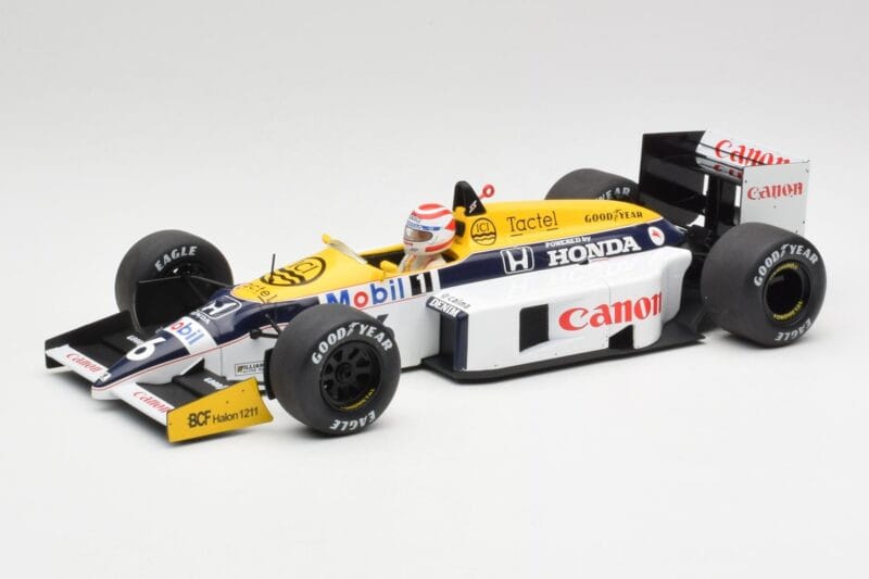 Williams FW11 Honda #6 N. Piquet F1 1986 MCG 1:18 MCG18626F Métal