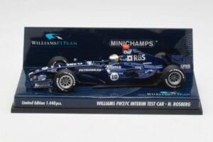 Williams FW27C N. Rosberg F1 Test 2005 Minichamps 1:43 400050110 Métal