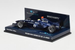 Williams FW27C BMW #7 M. Webber Test Car F1 2005 Minichamps 1:43 400050109 Métal — image 3 sur 5