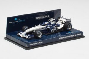 Williams FW28 M. Webber Showcar F1 2006 Minichamps 1:43 400060079 Métal — image 2 sur 5