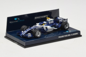 Williams FW28 Cosworth #10 N. Rosberg Williams F1 Team 2006 Minichamps 1:43 400060010 Métal — image 2 sur 5