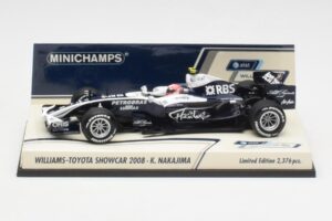 Williams FW30 K. Nakajima F1 Showcar Version 1 2008 Minichamps 1:43 400080078 Métal