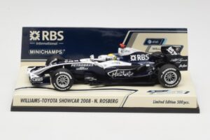 Williams FW30 N. Rosberg F1 Showcar 2008 Minichamps 1:43 403080077 Métal