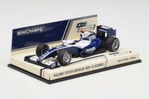 Williams FW31 N. Rosberg F1 Showcar 2009 Minichamps 1:43 400090086 Métal — image 2 sur 4