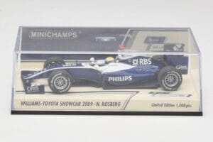 Williams FW31 N. Rosberg F1 Showcar 2009 Minichamps 1:43 400090086 Métal — image 4 sur 4