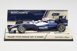 Williams FW31 N. Rosberg F1 Showcar 2009 Minichamps 1:43 400090086 Métal