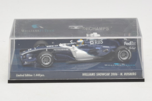 Williams FW28 Cosworth #10 N. Rosberg Williams F1 Team Showcar 2006 Minichamps 1:43 400060080 Métal — image 4 sur 5