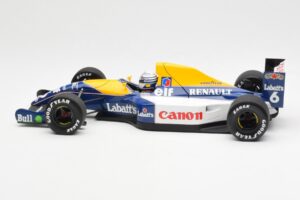 Williams Renault FW14 #6 R. Patrese F1 1991 Minichamps 1:18 100910006 Métal — image 4 sur 8
