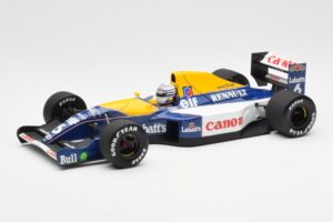 Williams Renault FW14 #6 R. Patrese F1 1991 Minichamps 1:18 100910006 Métal