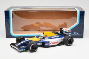 Williams Renault FW14 #6 R. Patrese F1 1991 Minichamps 1:18 100910006 Métal — image 8 sur 8