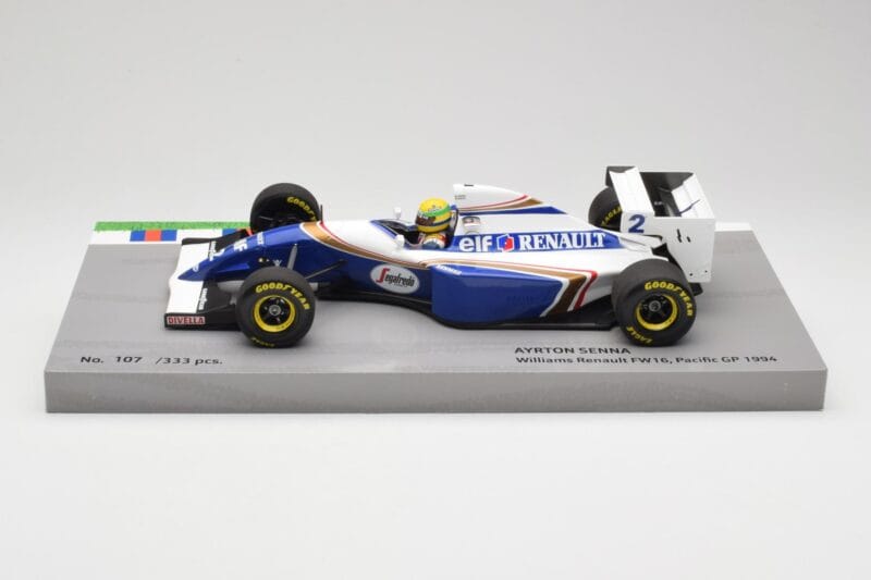 Williams Renault FW16 #2 A. Senna Pacific GP 1994 Minichamps 1:18 543941802 Métal