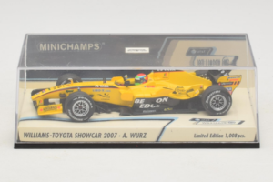 Williams FW29 Toyota A. Wurz Williams F1 Team Showcar 2007 Minichamps 1:43 400070087 Métal — image 4 sur 5
