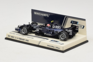 Williams FW30 Toyota #8 K. Nakajima Test Jerez Feb 2008 Minichamps 1:43 400080208 Métal — image 3 sur 5