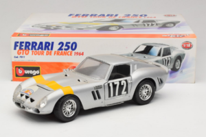 Ferrari 250 GTO #172 Tour de France 1964 Bburago 1:18 7011 Métal — image 8 sur 8