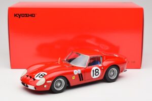 Ferrari 250 GTO #18 P. Rodriguez Daytona Continental 3 Hours Winner 1963 Kyosho 1:18 08438F Métal — image 8 sur 8