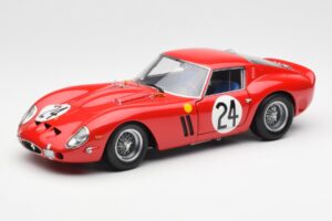 Ferrari 250 GTO #24 J. Blaton / G. Langlois 2nd 24 Hours of Le Mans 1963 Kyosho 1:18 08432C Métal