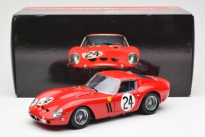 Ferrari 250 GTO #24 J. Blaton / G. Langlois 2nd 24 Hours of Le Mans 1963 Kyosho 1:18 08432C Métal — image 8 sur 8