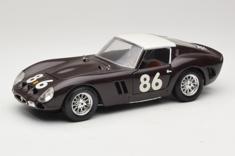 Ferrari 250 GTO #86 Noir Bburago 1:18 3011-B1 Métal